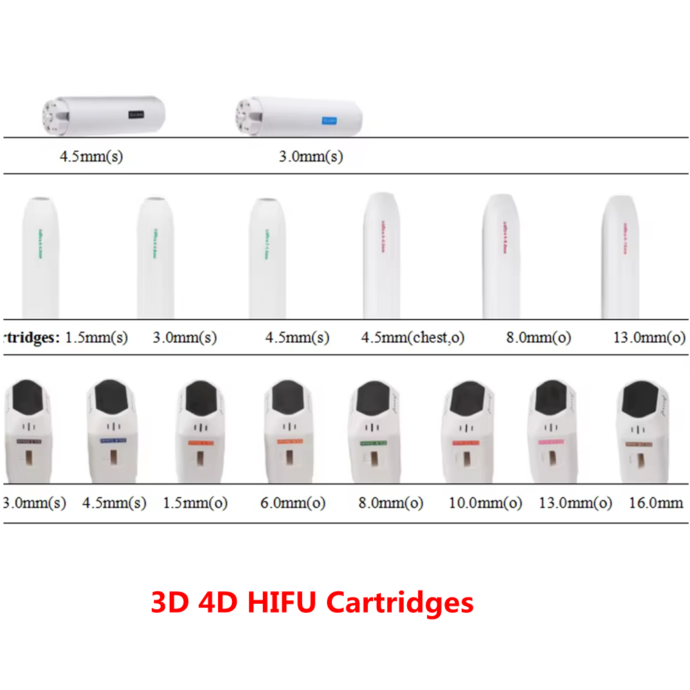 Vaginal Tightening Hifu Machine - Cartucho HIFU 5D 3D 4D /