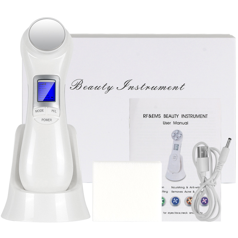 Radio Frequency Face Lift Machine - Masajeador Facial Ultrasónico de Radiofrecuencia, Dispositivo
