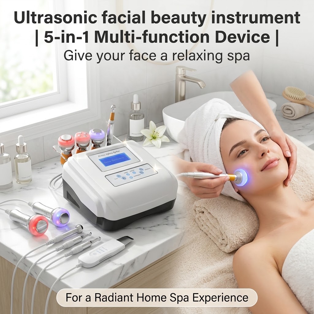 Anti Aging Ultrasound Face Machine - Dispositivo de rejuvenecimiento cutáneo mediante ultrasonido,