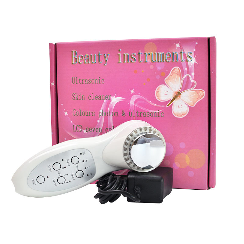 Limpiador Facial ultrasónico e - Anti Aging Ultrasound Face Machine reseña y precio