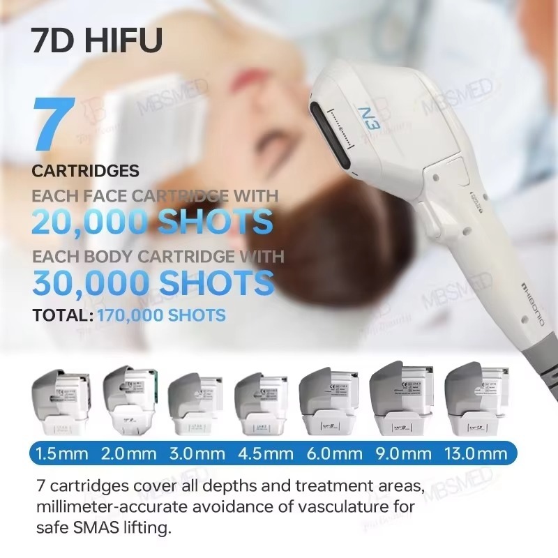Máquina Facial HIFU 7D Portáti - Hifu Machine 7D Face Lifting reseña y precio