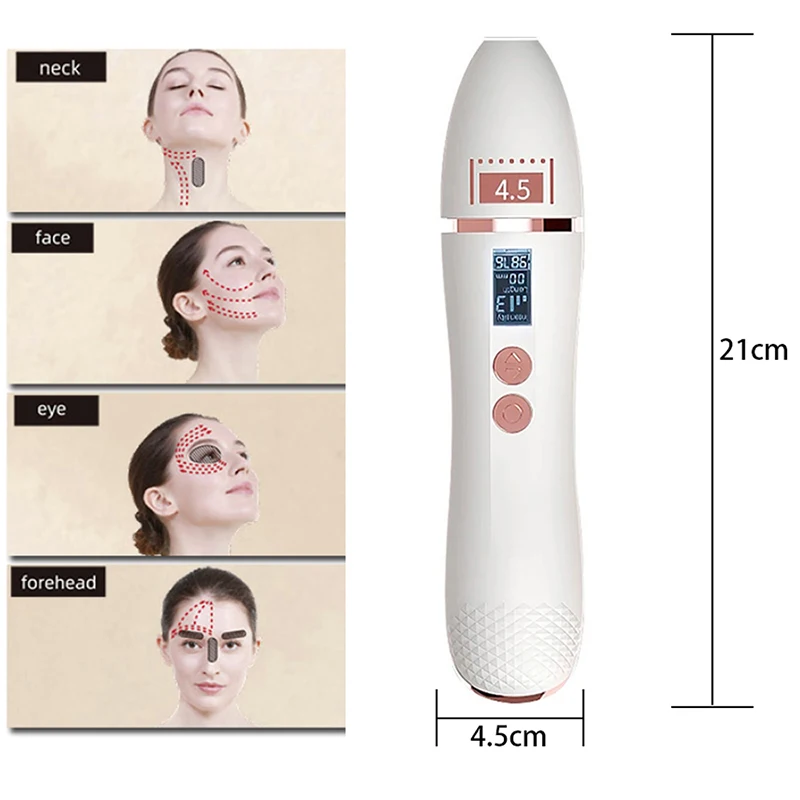 Mini masajeador ultrasónico de - Hifu Machine 7D Face Lifting reseña y precio