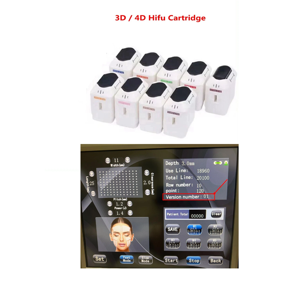 Cartucho HIFU 5D 3D 4D / Cartu - Vaginal Tightening Hifu Machine reseña y precio