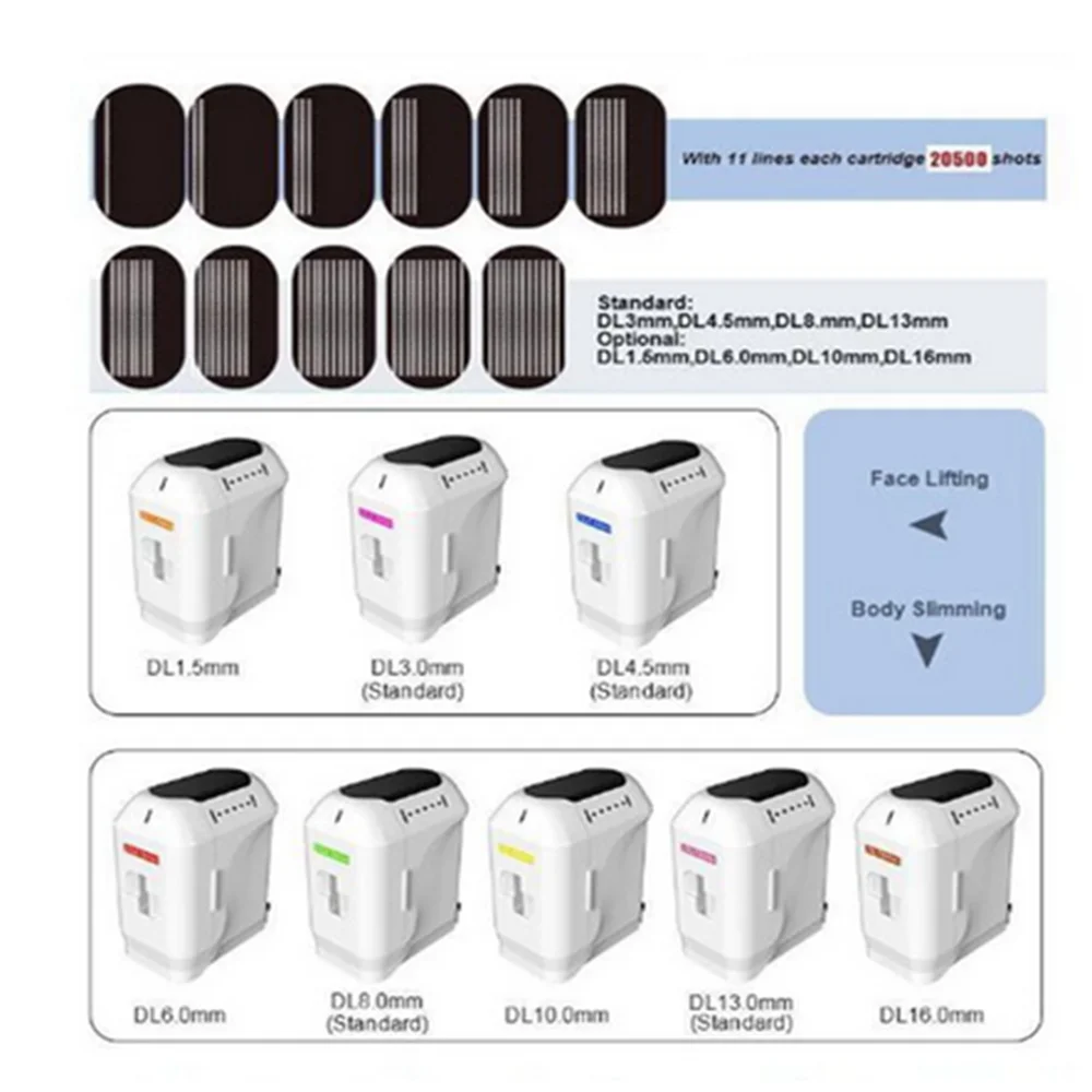 Transductor HIFU 3D/4D de 12 l - 4D Hifu Machine Skin Tightening reseña y precio