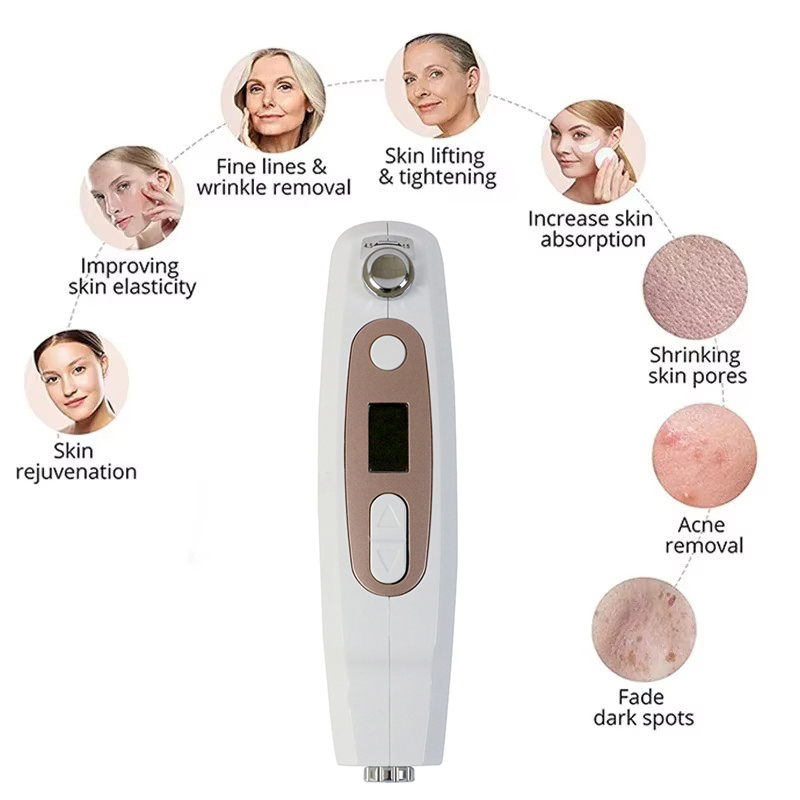 Mini máquina profesional de Es - Anti Aging Ultrasound Face Machine reseña y precio