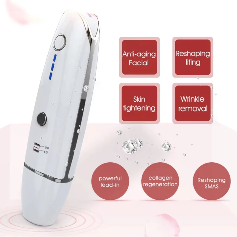 Mini Hifu-masajeador Facial ul - Anti Aging Ultrasound Face Machine reseña y precio