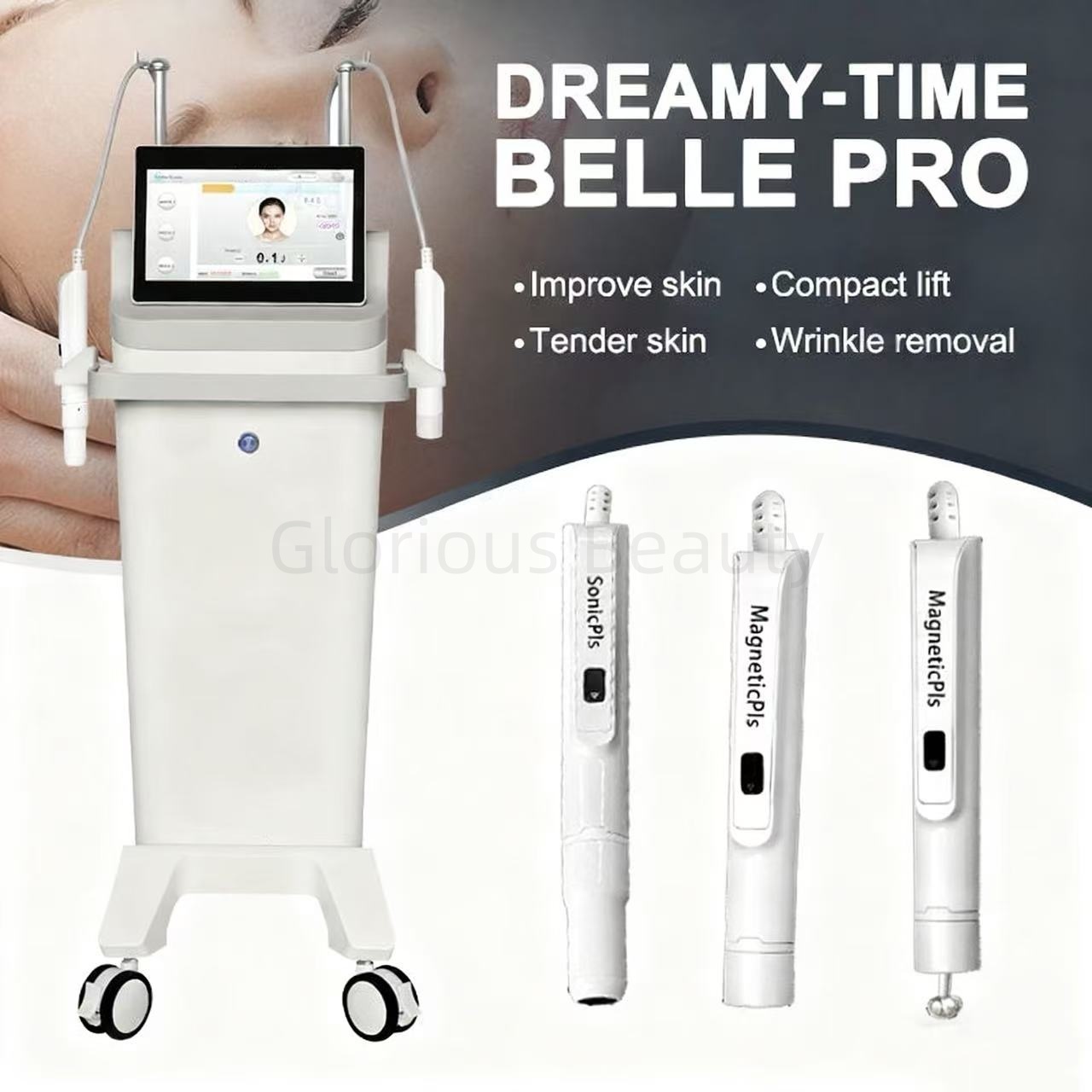 Nuevo Dispositivo de Rejuvenec - Anti Aging Ultrasound Face Machine reseña y precio