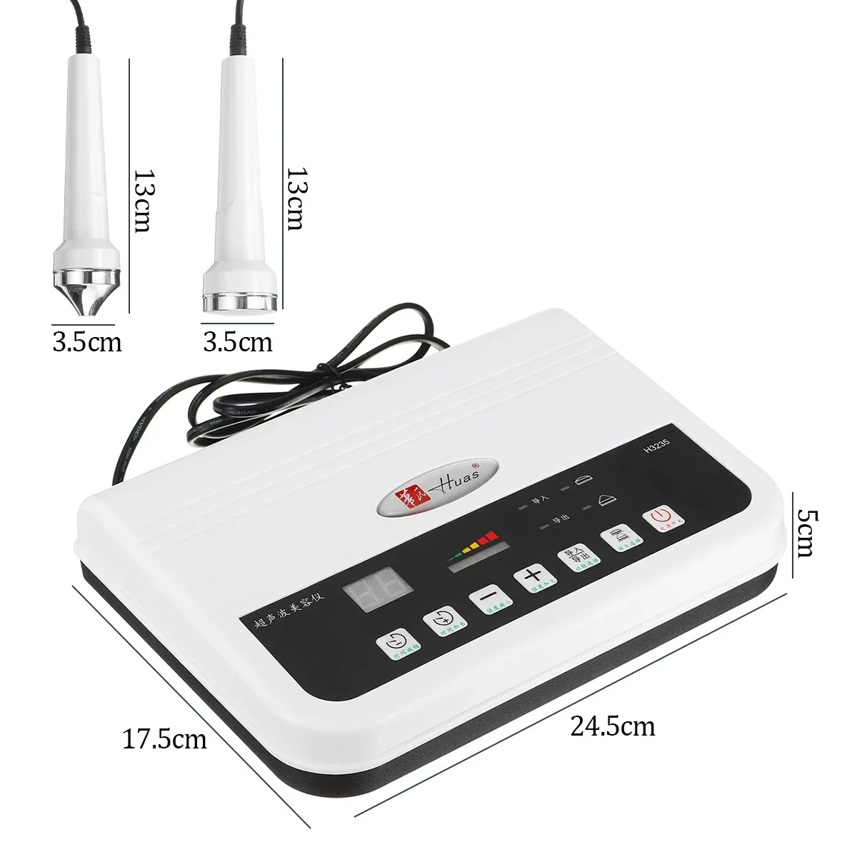 Máquina de belleza Facial ultr - Anti Aging Ultrasound Face Machine reseña y precio