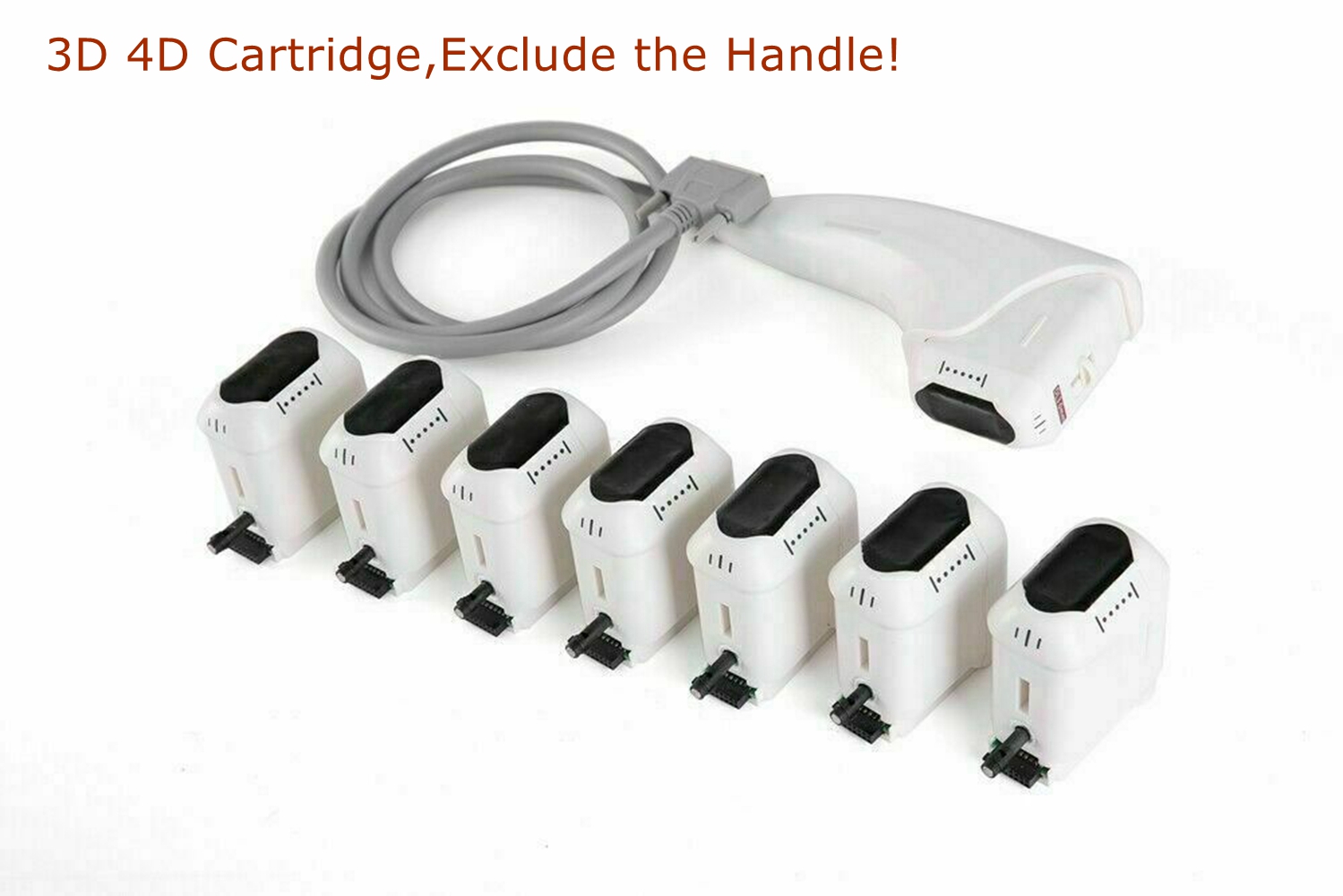 Transductor de cartuchos HIFU  - 4D Hifu Machine Skin Tightening reseña y precio