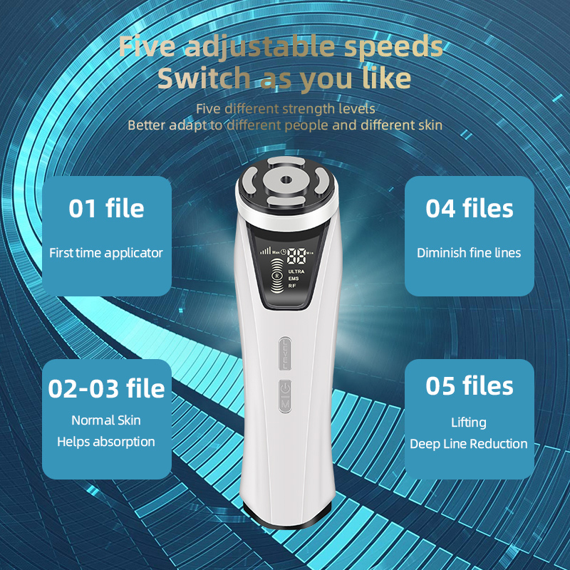 Masajeador de Estiramiento Fac - Anti Aging Ultrasound Face Machine reseña y precio