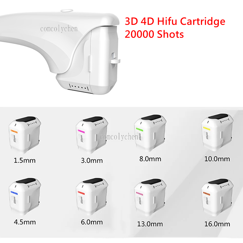 Cartucho HIFU 3D/4D de 20.000  - Hifu Machine Cartridge 1.5 3.0 4.5 reseña y precio