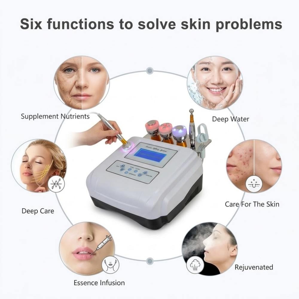 Dispositivo de rejuvenecimient - Anti Aging Ultrasound Face Machine reseña y precio